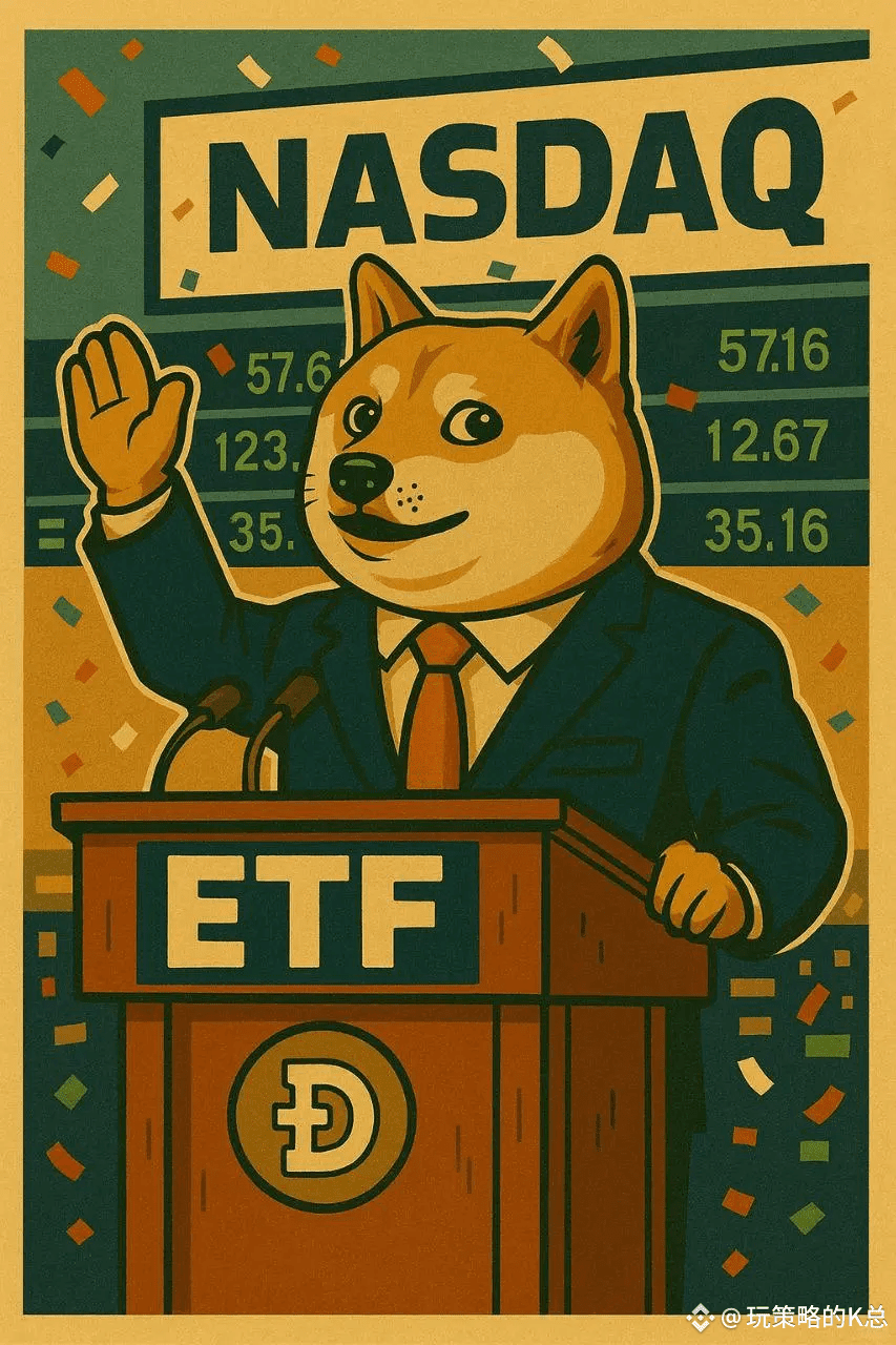 🚀 $DOJE: The first Dogecoin ETF officially launches! On Sep | 日内波段K总 on  Binance Square