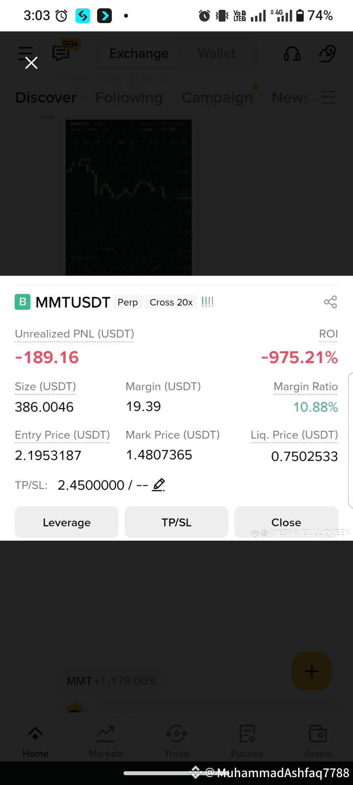 MMT I have totally confused and badly trapped in this coin | Crypto worker  7788 على Binance Square