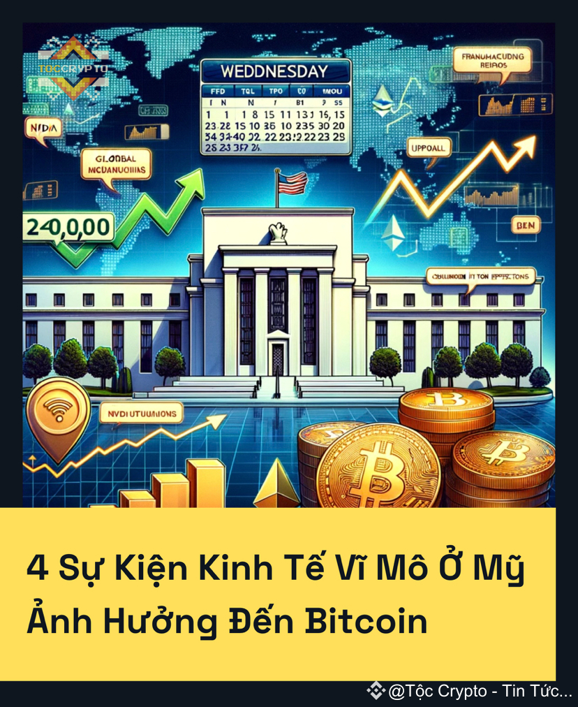 📣美国4大宏观经济事件🇺🇸影响比特币✓ 1. 公布2024年第三季度GDP。 10月30日周三，美国商务部将| Tộc Crypto - Tin  Tức Crypto发布于币安广场