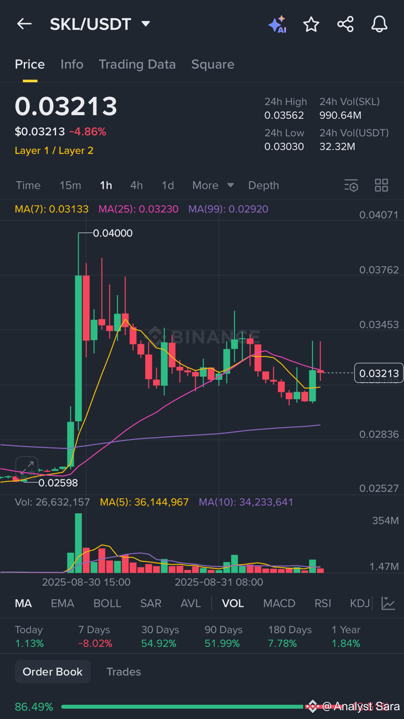 Skl Loading $SKL BIG PROFITS ARE ON LOADING……..🚨 Ready to fly and giv | Analyst ...