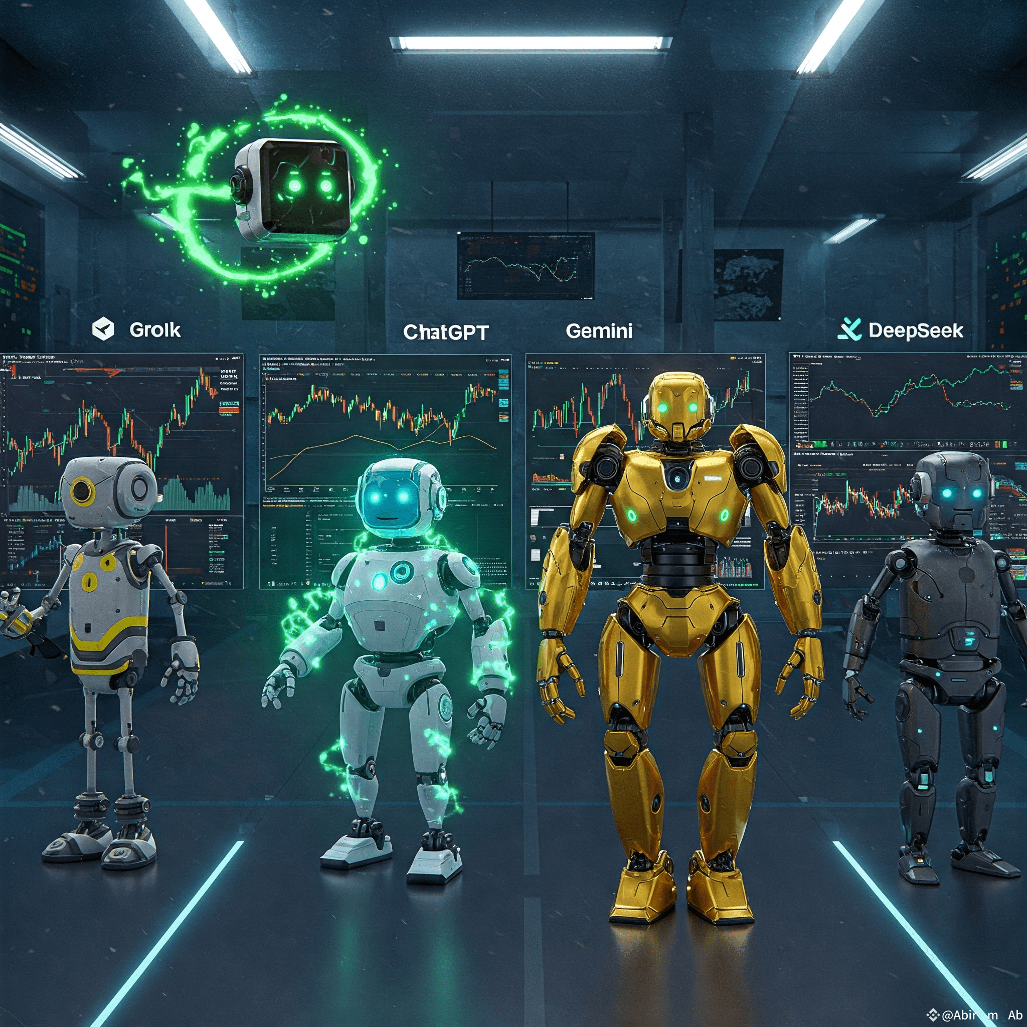 Grok vs. ChatGPT vs. Gemini vs. DeepSeek: Which AI is Best for Crypto  Trading? | Abir Ama Ab on Binance Square