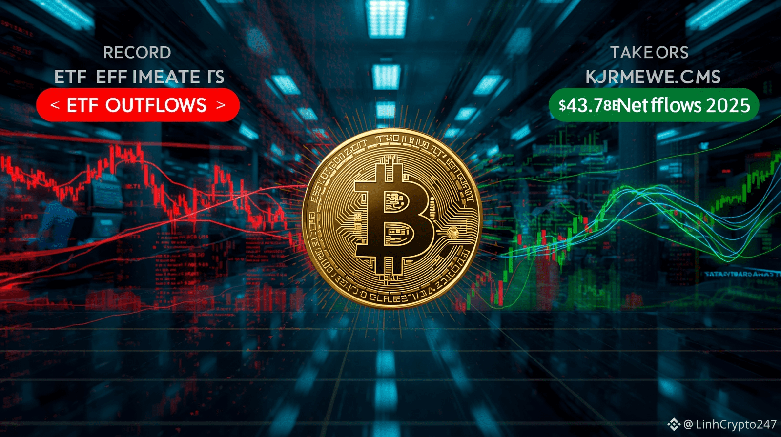 Record Bitcoin ETF Outflows” — Or a Misleading Narrative While Crypto  Attracted $46.7B in 2025? | LinhCrypto247 on Binance Square
