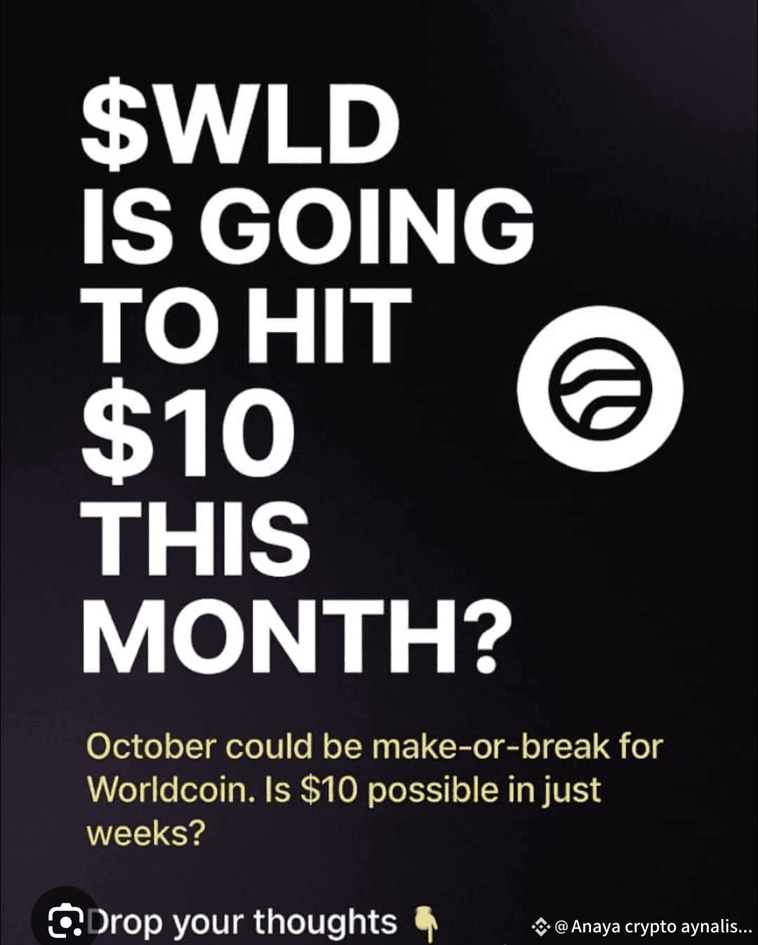 WLD /USDT: CAN WORLDCOIN REACH $10 THIS | Alpha_Trader_Elyaea on Binance  Square