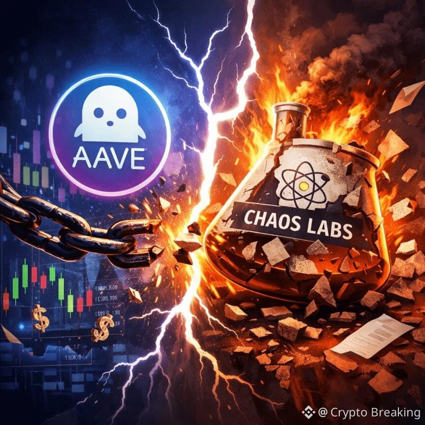 Aave Drops Chaos Labs As Risk Provider, Citing Deliberate Decision