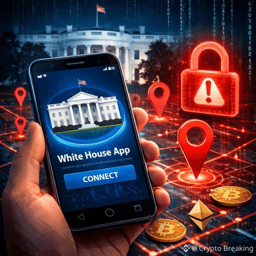 White House App Sparks Privacy Worries Over Location Data For Crypto