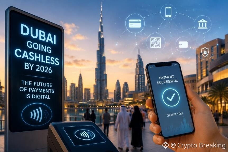 Dubai Pushes Toward A Cashless Future As Digital Payments Near 90% Of Transactions By 2026