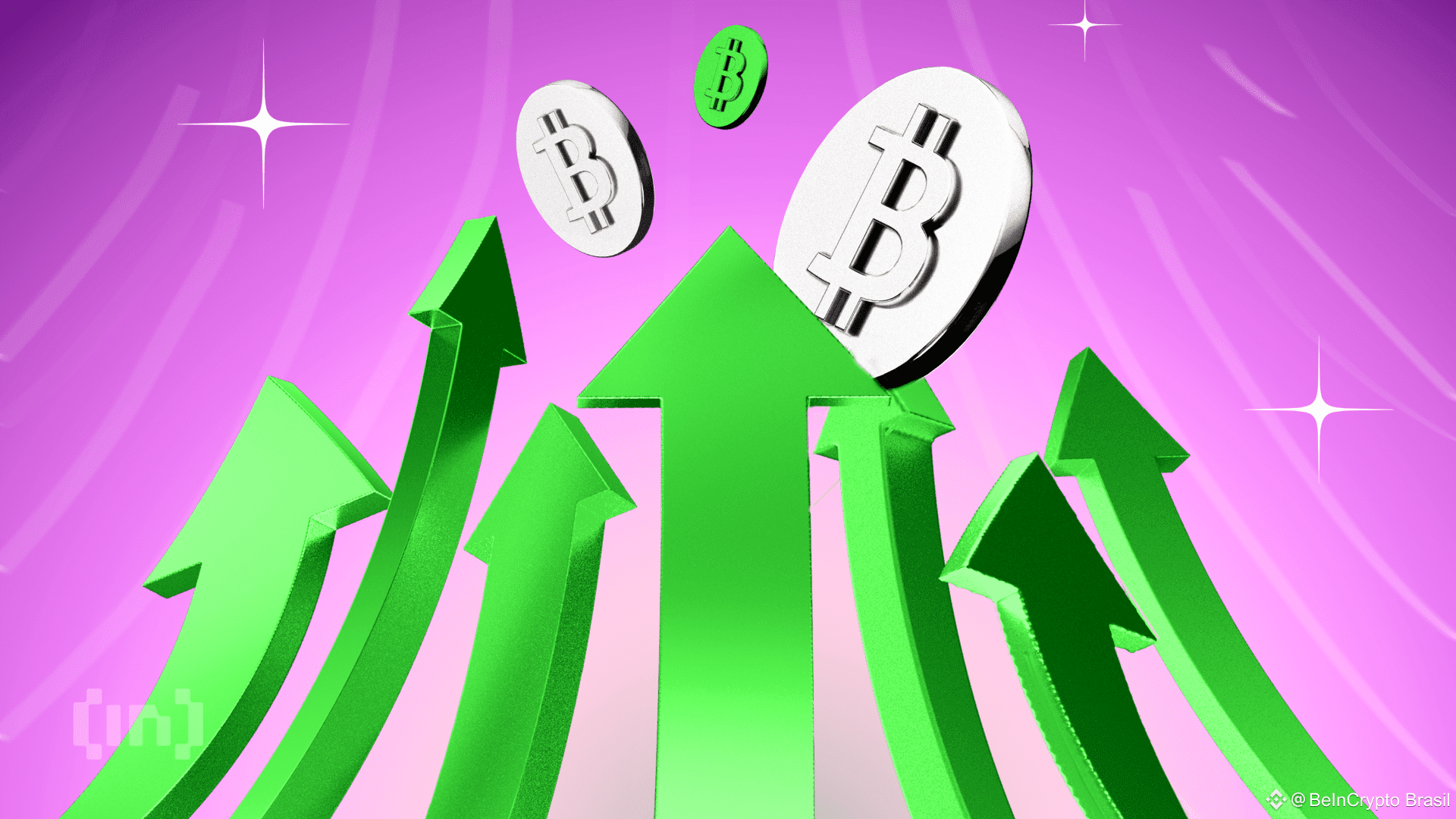 Entradas de cripto em Bitcoin