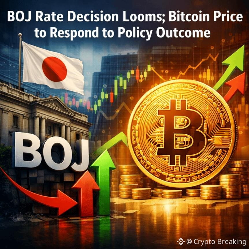 Boj Rate Decision Looms; Bitcoin Price To Respond To Policy Outcome