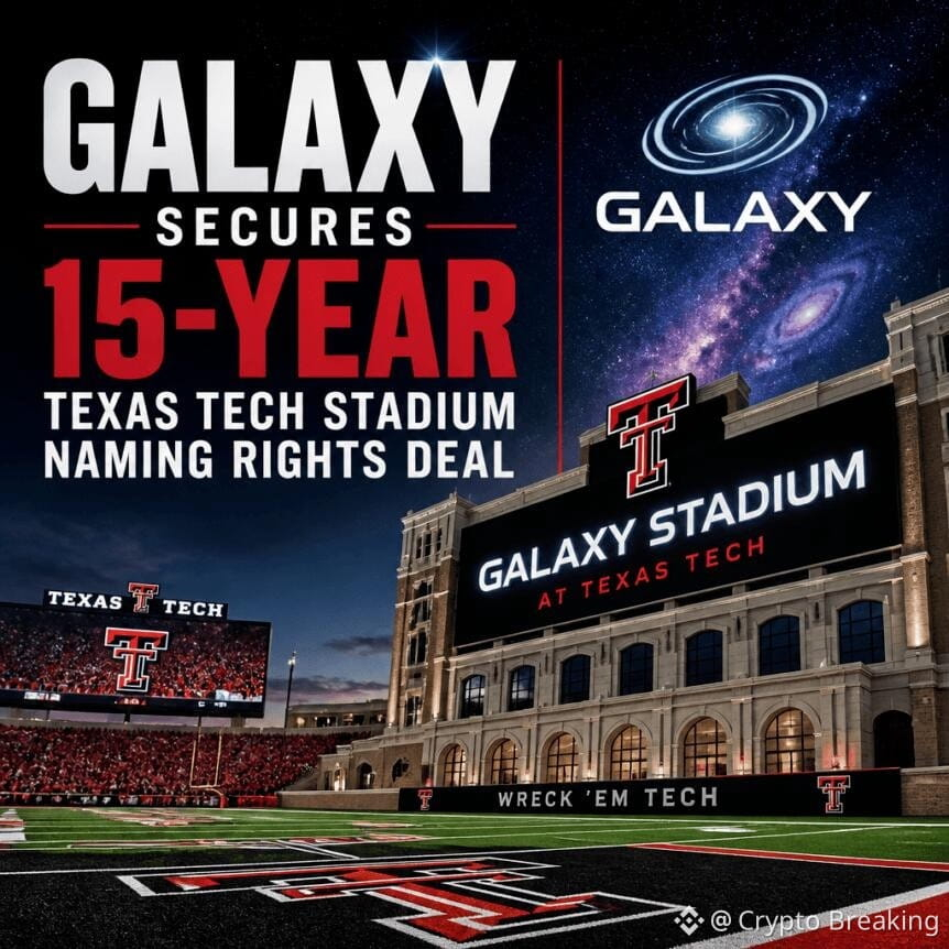Galaxy Secures 15-Year Texas Tech Stadium Naming Rights Deal