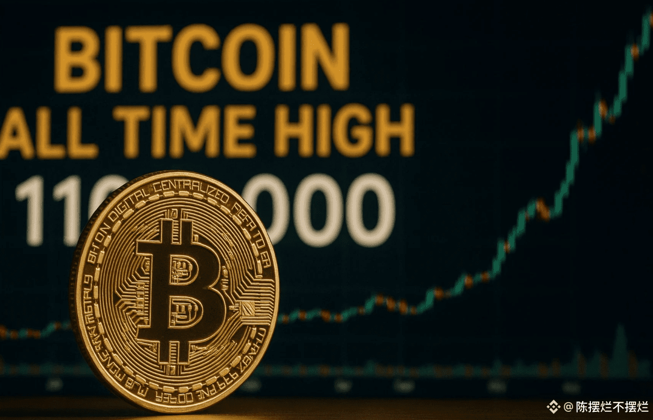 比特币冲破11 万美元新高！川普税改引爆20年美债殖利率飙破5％、美股全军覆没| 陈摆烂不摆烂على Binance Square