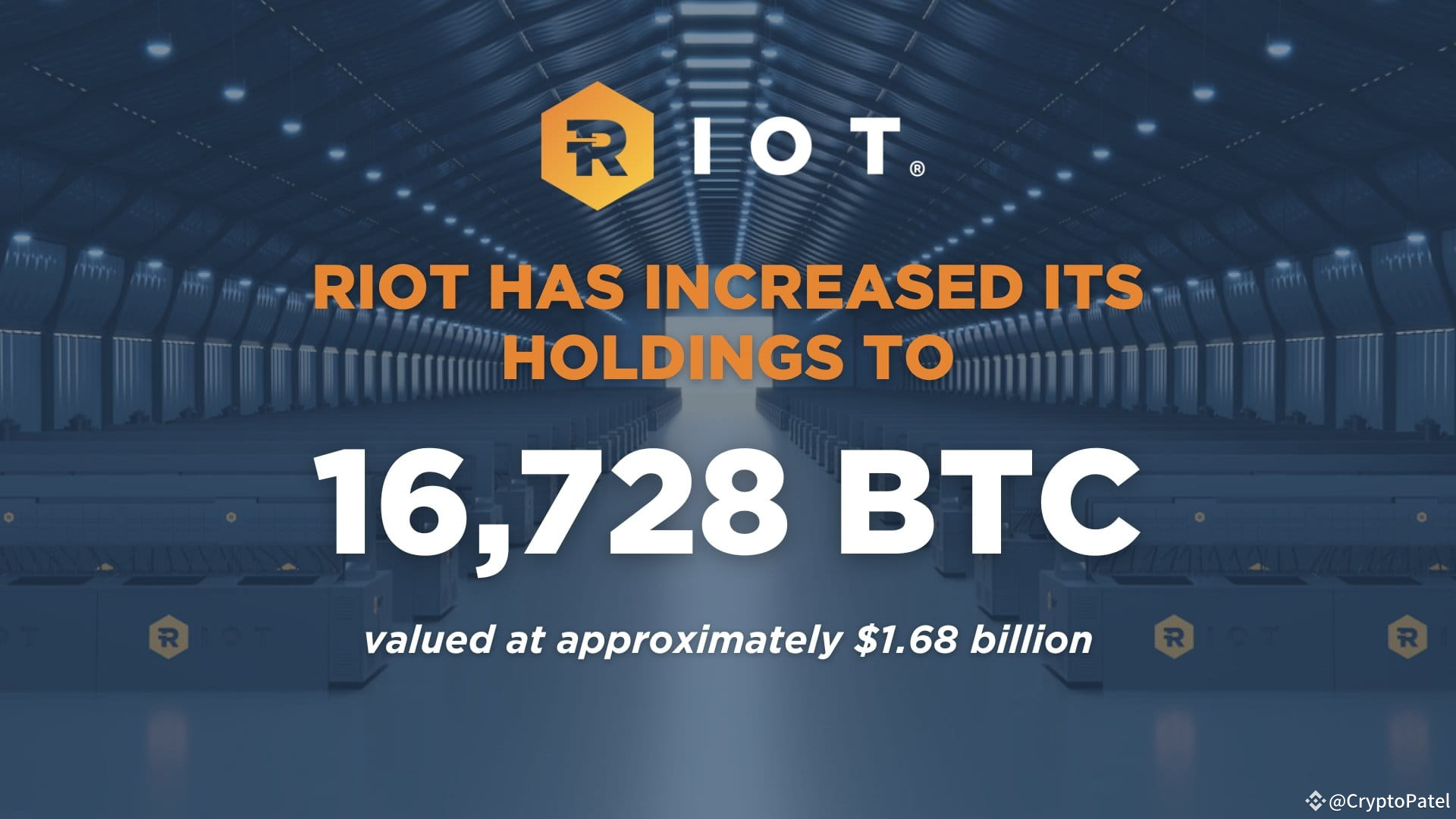 Latest #riot News, Opinions and Feed Today | Binance Square