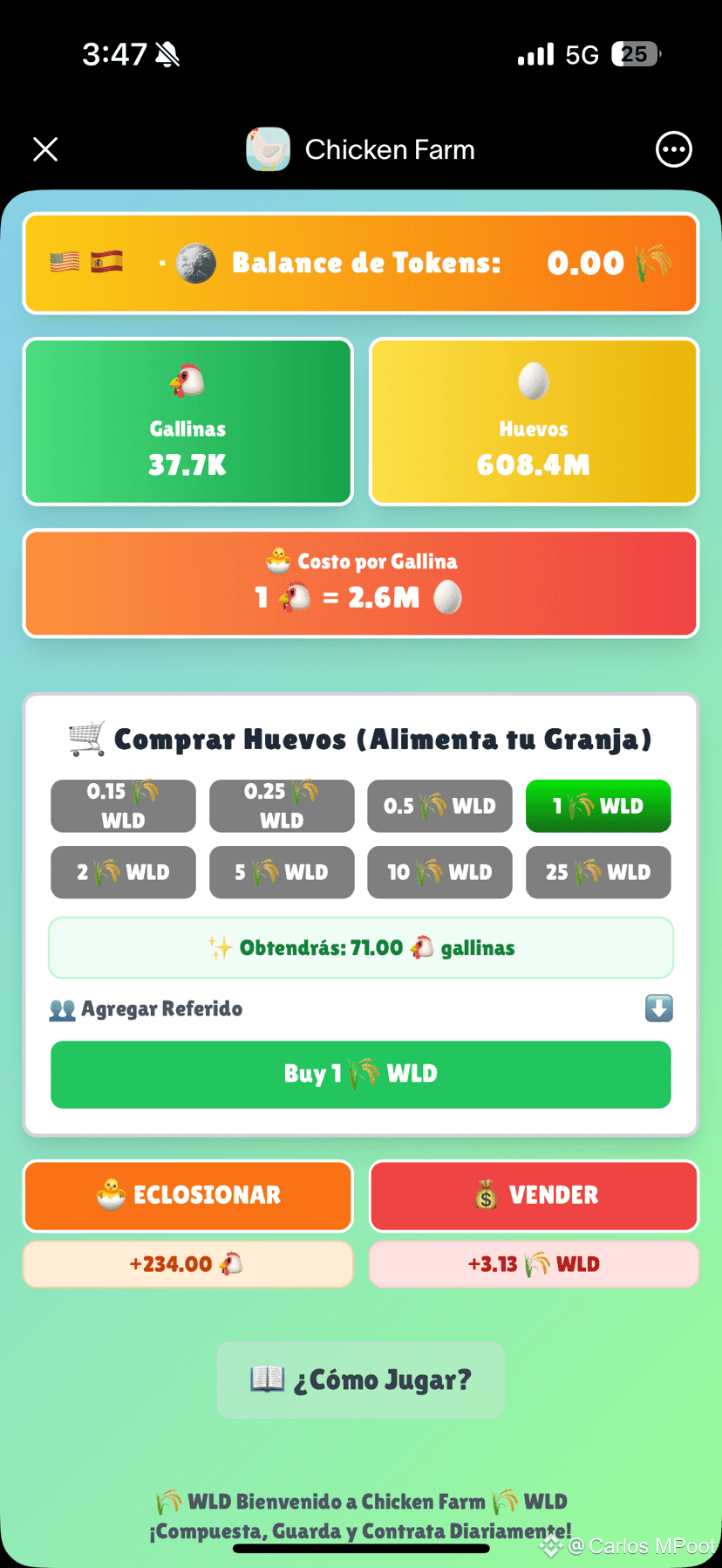 🐔💸 Would you like to earn money every day by taking care | Carlos MPoot  on Binance Square