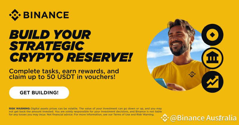 Join our latest campaign and build your strategic crypto res | Binance ...