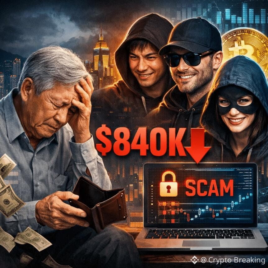 Hong Kong Retiree Loses $840k To Trio Of Crypto-Expert Scammers