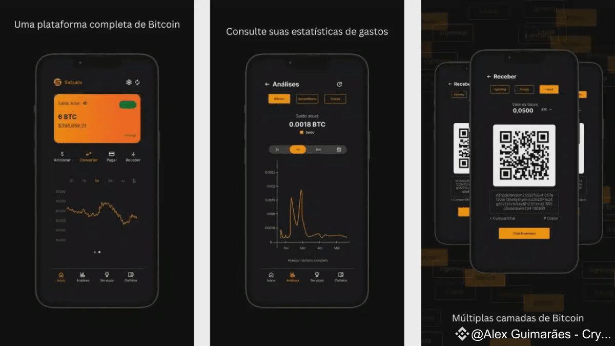 Meet the Satsails self-custody wallet, with Bitcoin, Lightning Network and  more | Alex Guimarães on Binance Square